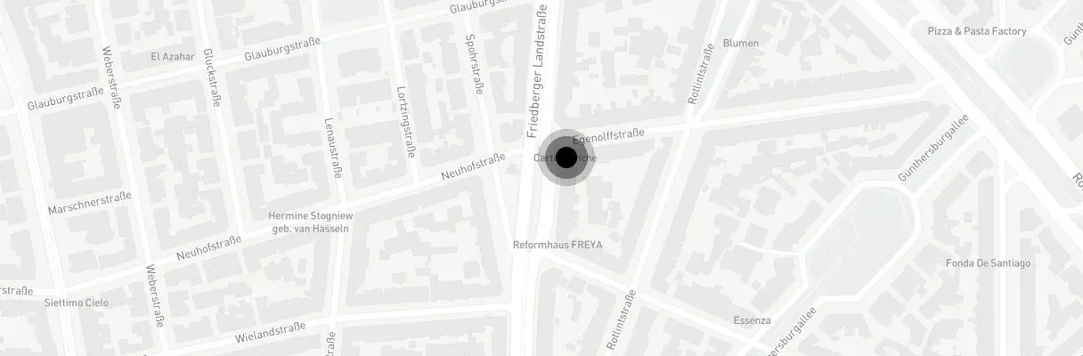 Karte: Egenolffstraße 39, Frankfurt am Main. In Google Maps öffnen